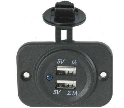 PRESA DUAL USB<