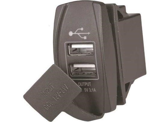 PRESA ROKER DUAL USB<